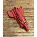 1952 Flash Gordon Premier Solar Commando Rivet Spaceship 3" Vintage Toy 1950's