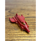 1952 Flash Gordon Premier Solar Commando Rivet Spaceship 3" Vintage Toy 1950's