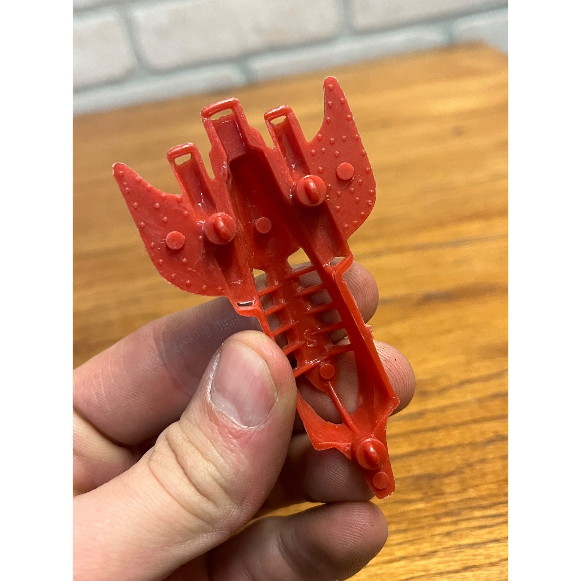 1952 Flash Gordon Premier Solar Commando Rivet Spaceship 3" Vintage Toy 1950's