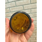 Pre-Pro 1890s Excelsior Bottling Danville Yellow Amber Beer Bottle Embossed PA