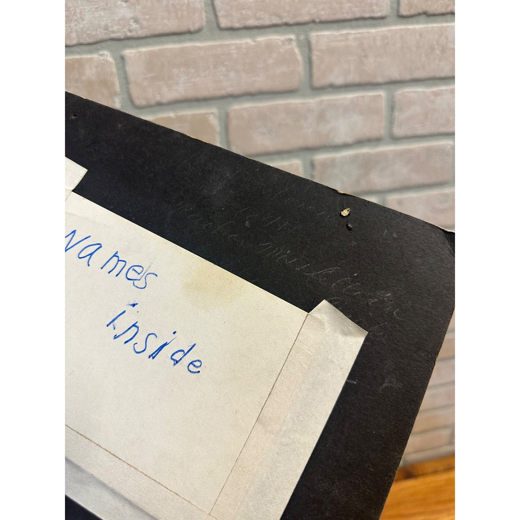 Antique c1915 Original Cabinet Card Photo Rosecrans School Manitowoc Wis Photograph