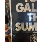 Original 1977 Star Wars Advance Teaser Movie Poster Coming To Your Galaxy Summer