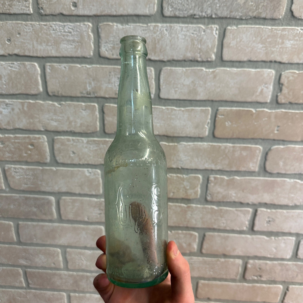 Antique Aqua Darley Park Brewery Beer Bottle Baltimore Md GBS