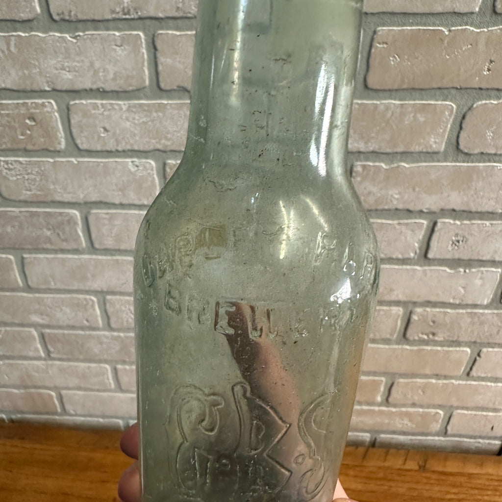 Antique Aqua Darley Park Brewery Beer Bottle Baltimore Md GBS