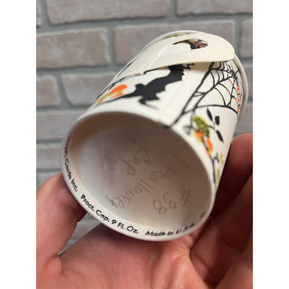 Vintage Halloween Witch, Cauldron, & Black Cat Paper Party Cup Hallmark