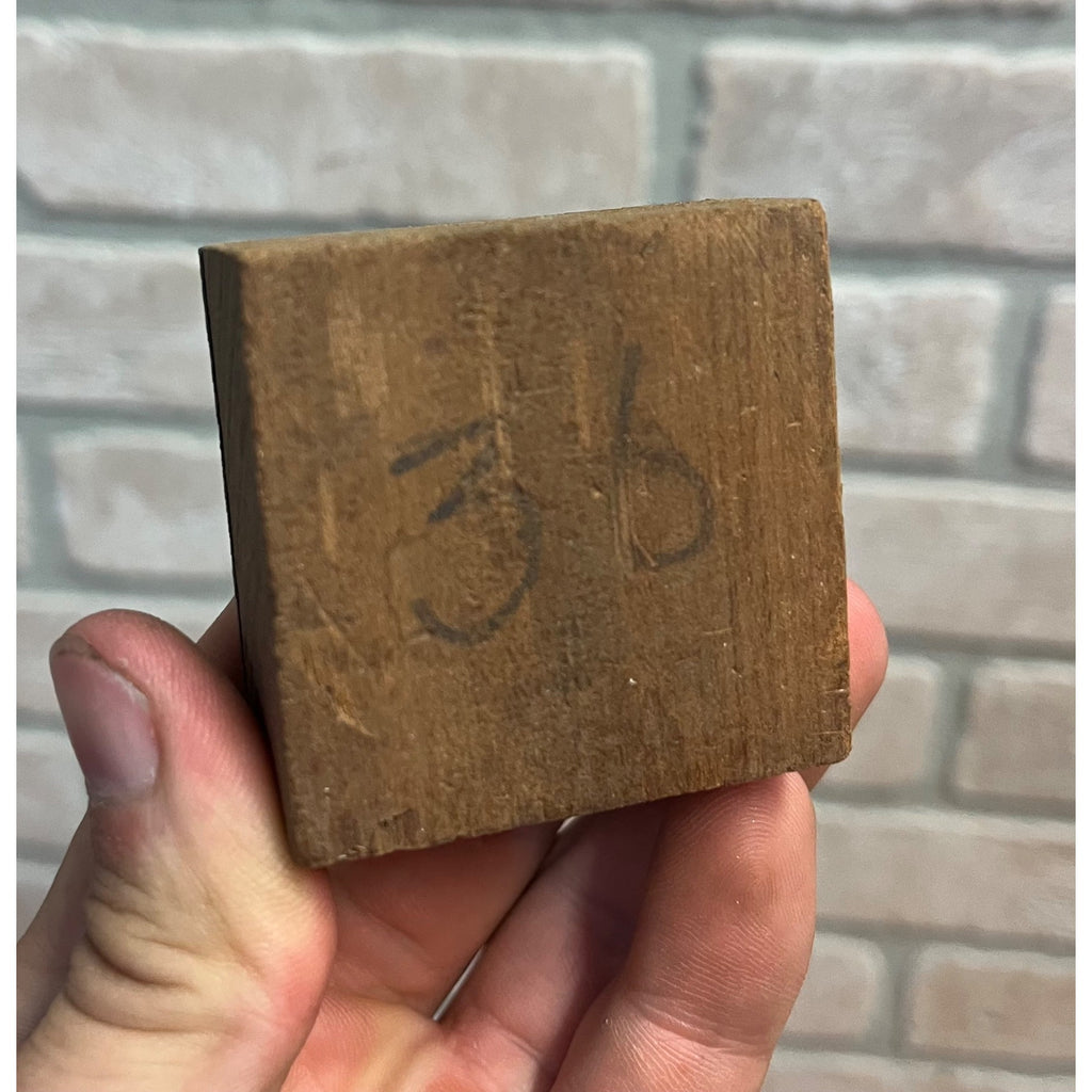 Vintage Letterpress Printing Block Old King Coal Advertising Copper