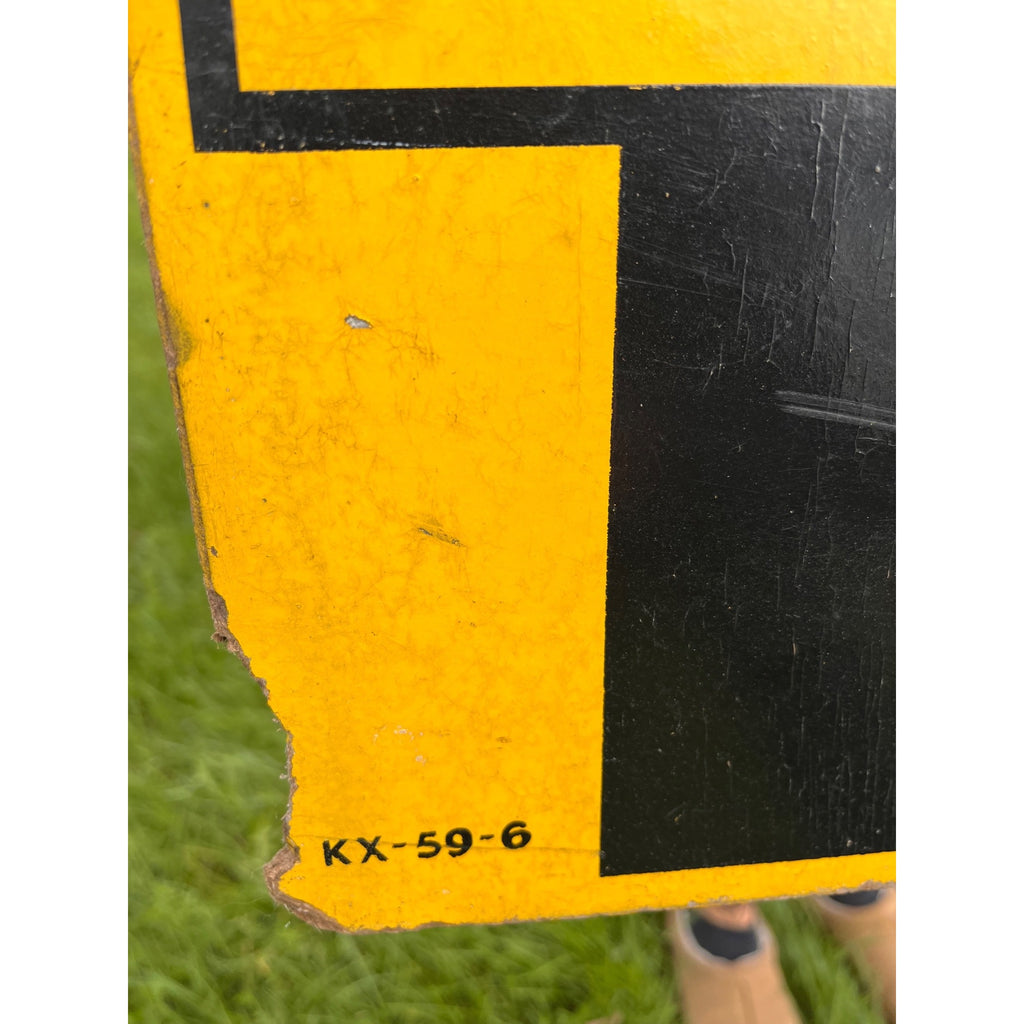 Vintage Kingscrost Double Sided Masonite Sign 18" x 30" Farm  Advertising