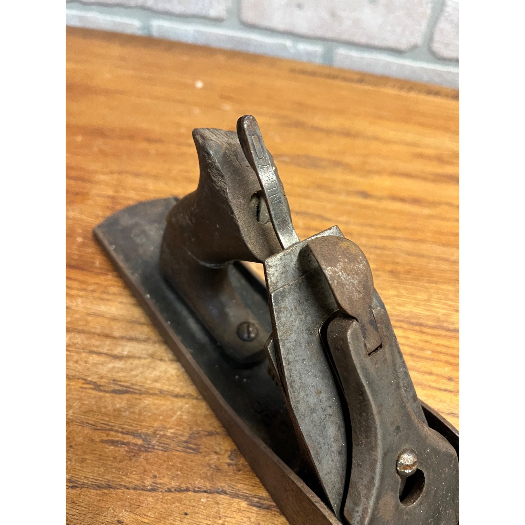 Vintage Stanley Bailey No. 5 Woodworking Smooth Bottom Plane Type 9 (1902-1907)