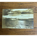 RPPC Postcard Sunset on Lake Pearl Redgranite Wisconsin WI Wis