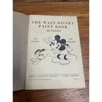 Vintage The Walt Disney Paint Book 48-Pages Mickey Mouse 1970s Reissue