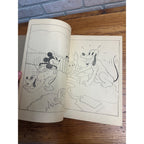 Vintage The Walt Disney Paint Book 48-Pages Mickey Mouse 1970s Reissue