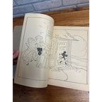 Vintage The Walt Disney Paint Book 48-Pages Mickey Mouse 1970s Reissue