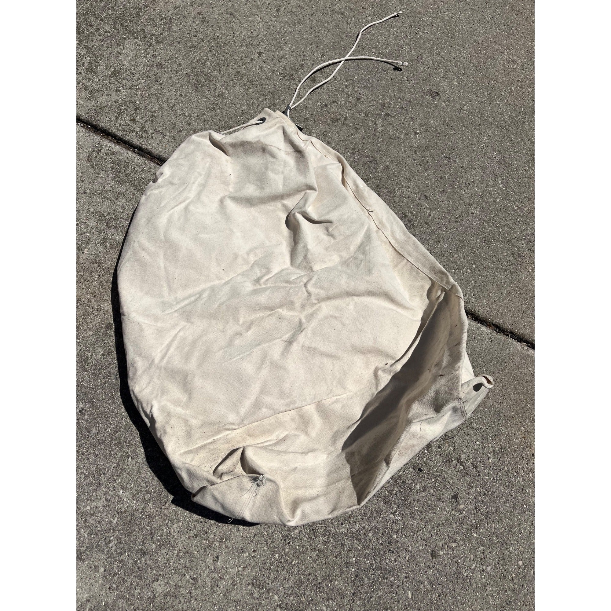 Vintage Domestic US Mail Canvas Bag Postal Sack 1989 w/ Metal Lock