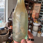 Chas Westerholm & Co. LIM. Chicago Soda Bottle Aqua Embossed Wisconsin Wis WI