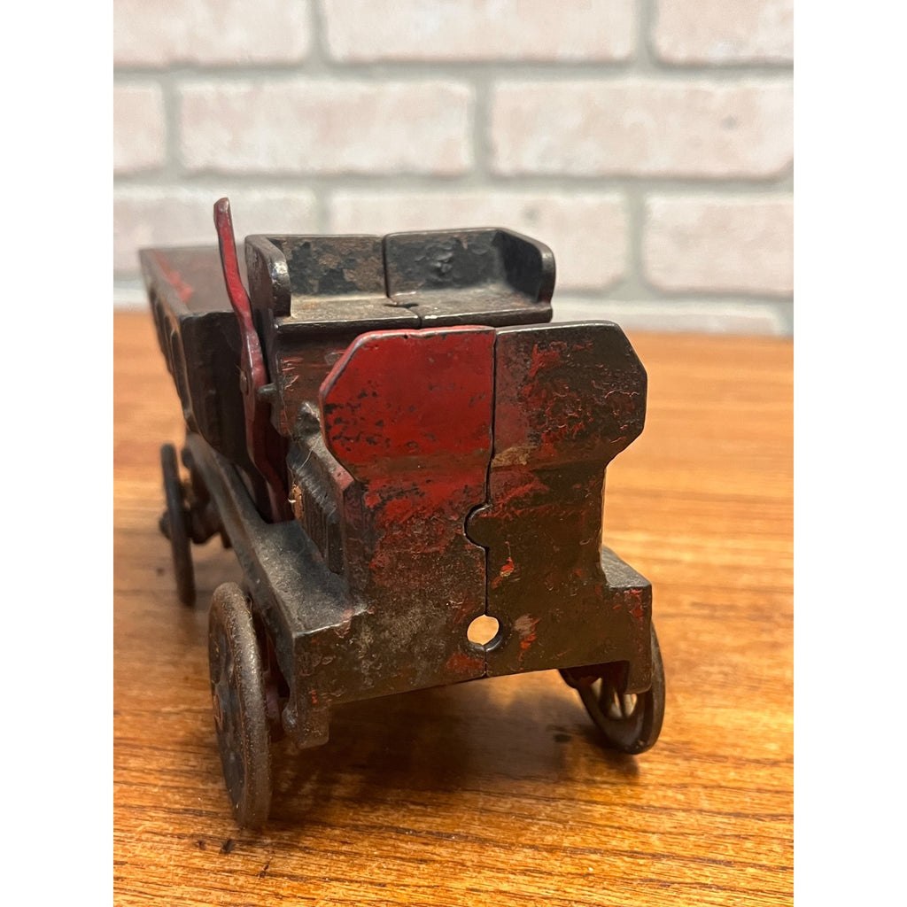 Antique Kenton Cast Iron "Coal" Dump Truck Toy #843 - As-Is