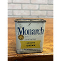 Vintage Monarch Anise Spice Tin, Reid Murdoch Co. Chicago Advertising Can
