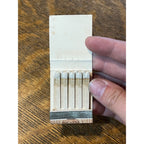 Vintage Matchbook Advertising - The Fireside Cocktails - Allenton, Wis.