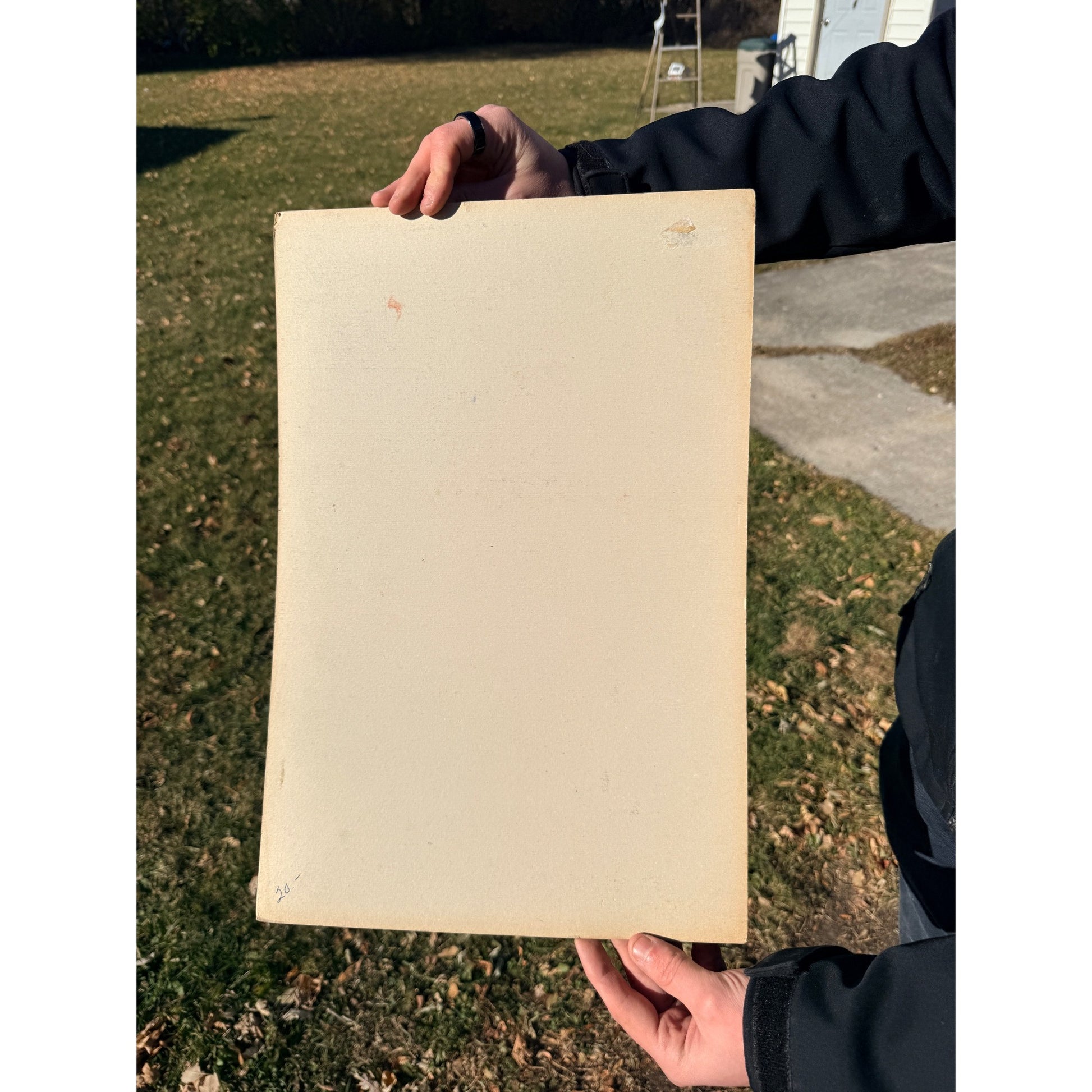 Vintage Raleigh's Tobacco Cigarettes Advertising Store Display Sign Cardstock