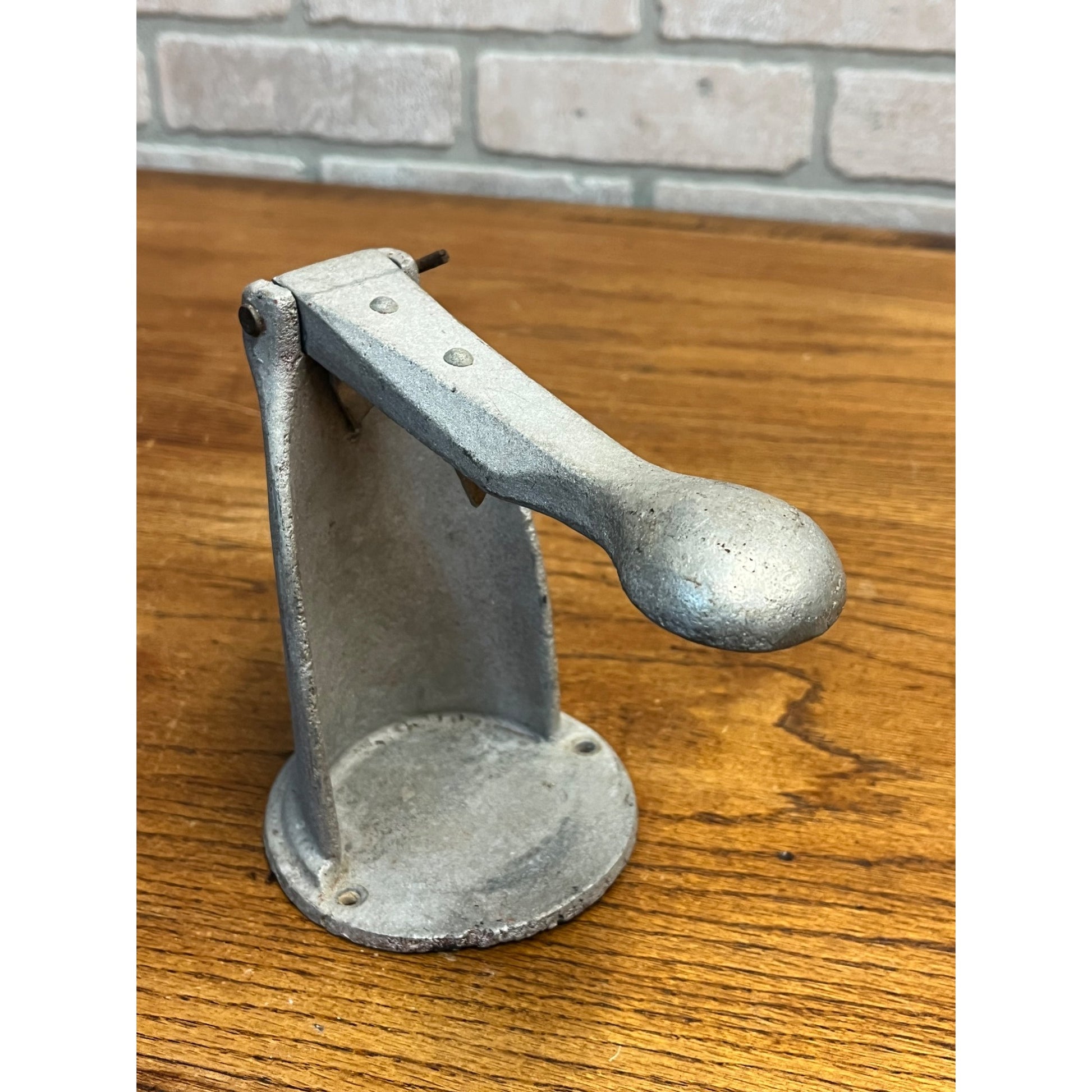 RARE Vintage Blatz Milwaukee Beer Advertising Cast Aluminum Flat Top Can Opener