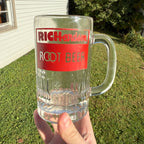 Richardson Root Beer Glass Mug ACL Heavy Mug Soda Advertising