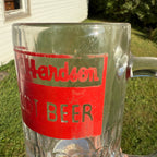 Richardson Root Beer Glass Mug ACL Heavy Mug Soda Advertising
