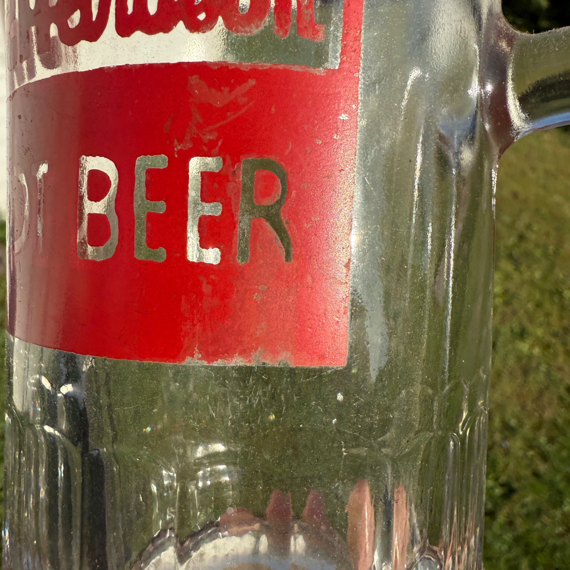 Richardson Root Beer Glass Mug ACL Heavy Mug Soda Advertising