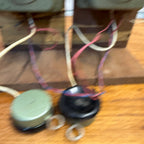 Pair Vintage Green Connecticut Elec. Wall Telephone Intercom Phone
