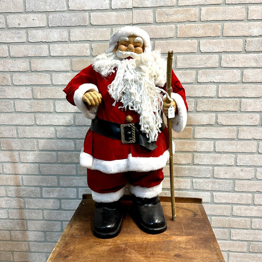 Vintage Large Santa Christmas Statue Figure
