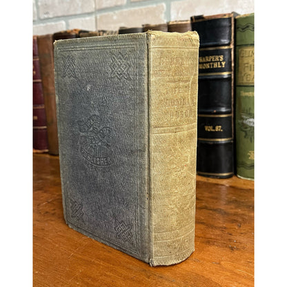 Antique 1854 "Records of the Life of Adoniram Judson" Missionary Hardcover Book