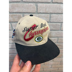 Green Bay Packers Super Bowl XXXI Champions Hat Cap Snapback Patch Vintage