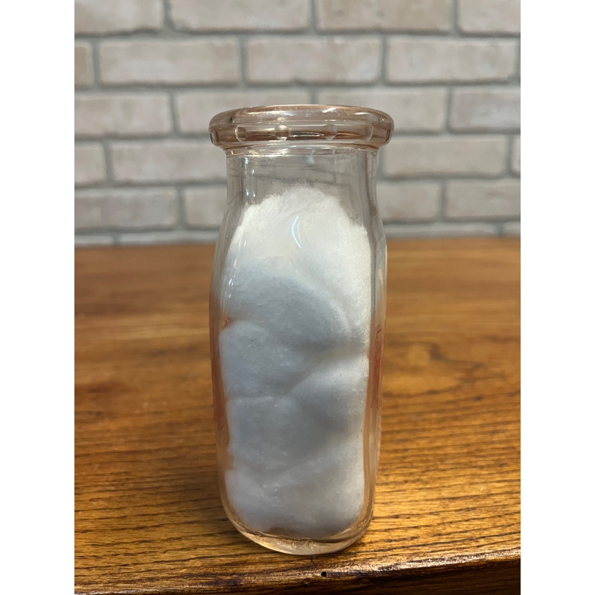 Vintage Barton Dairy Wisconsin WI Wis ACL HALF PINT Milk Bottle RARE