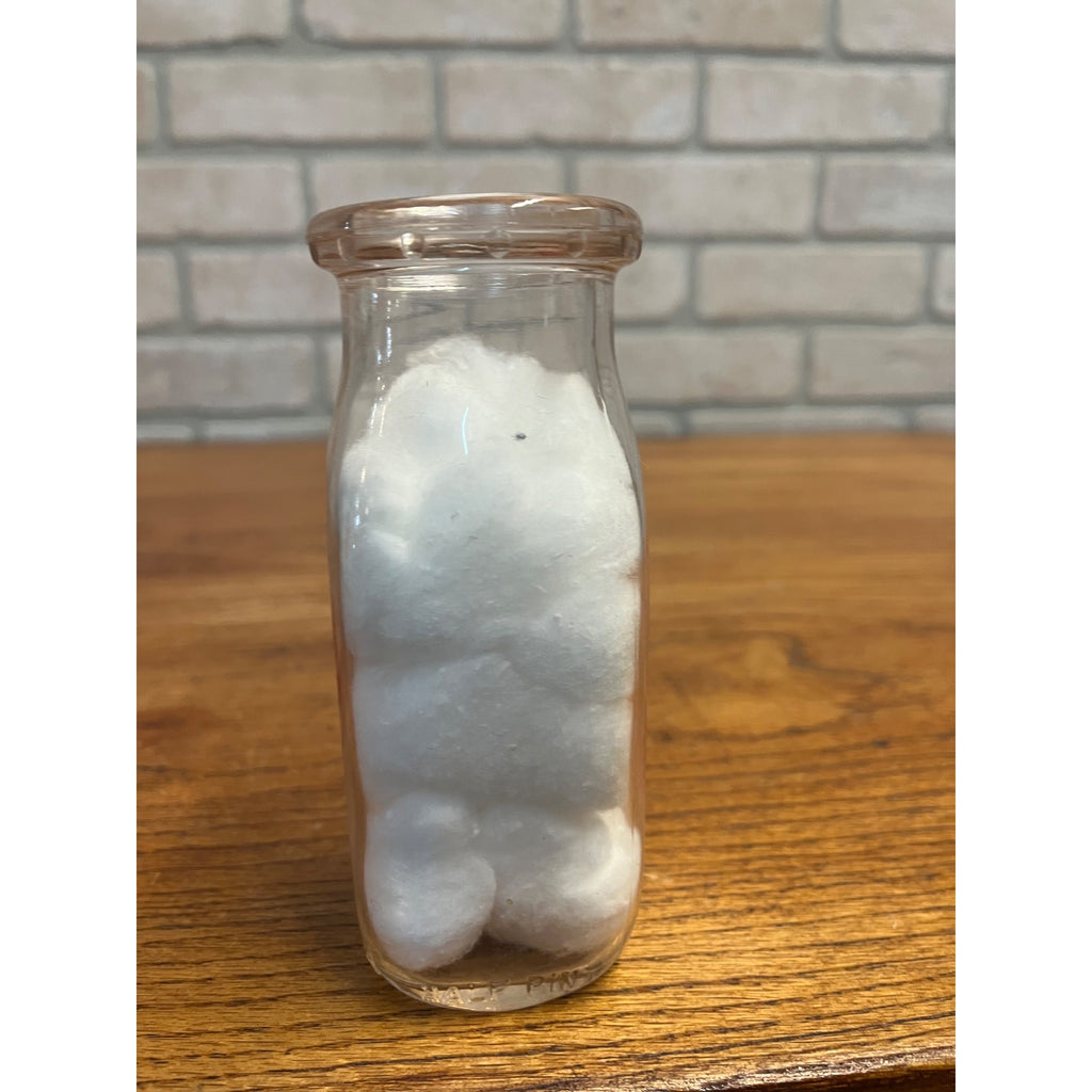 Vintage Barton Dairy Wisconsin WI Wis ACL HALF PINT Milk Bottle RARE