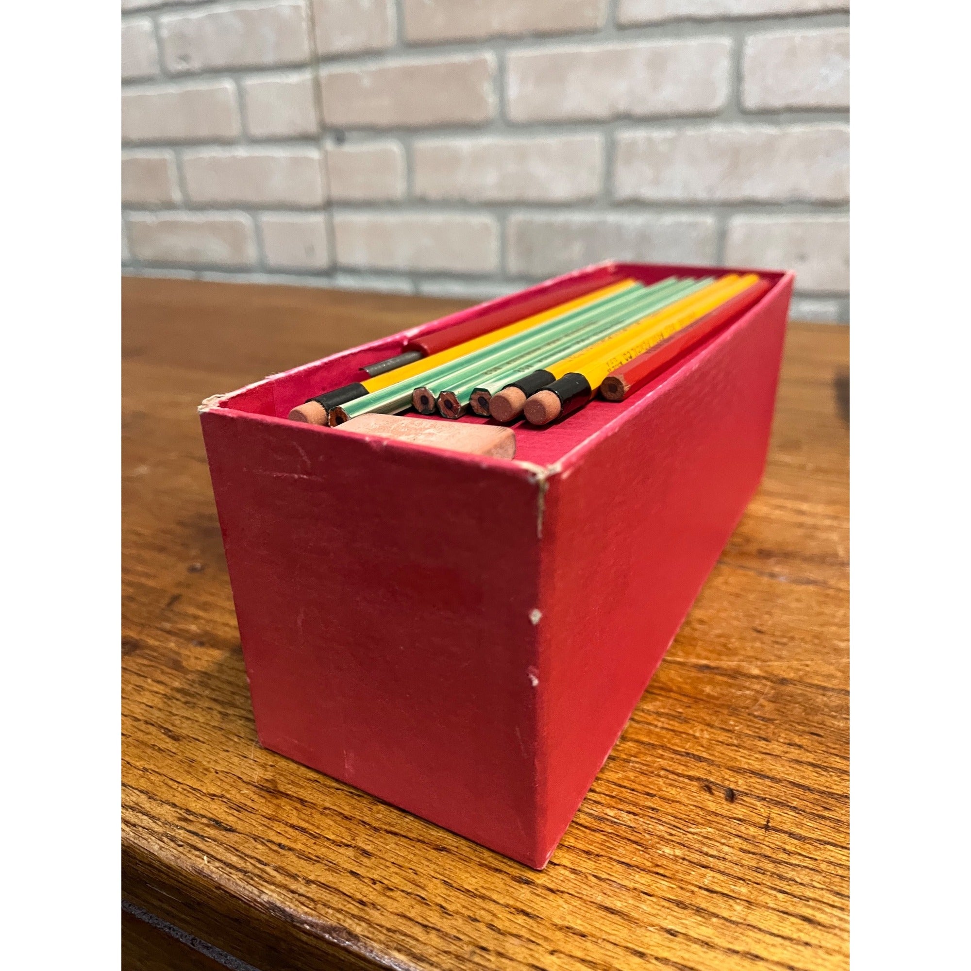 RARE Vintage 1930s Child's Travel Themed Pencil Set Railroad Airline TWA Ships