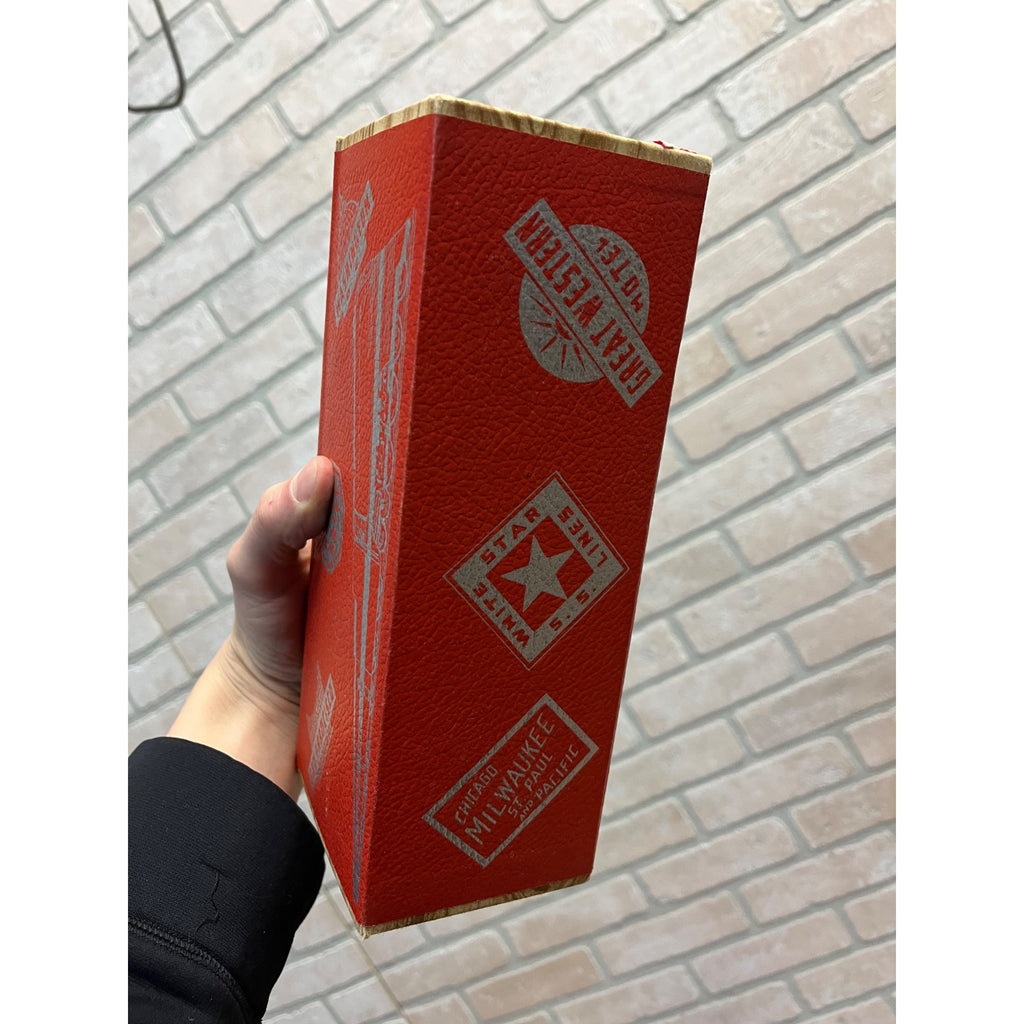 RARE Vintage 1930s Child's Travel Themed Pencil Set Railroad Airline TWA Ships