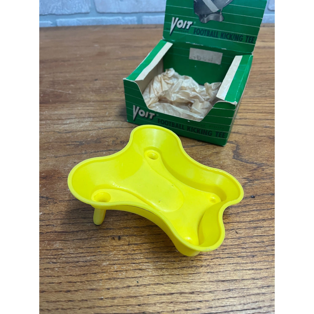 Vintage 1960s Voit Football Kicking Tee Plastic in Store Display Box VT300 - As-Is
