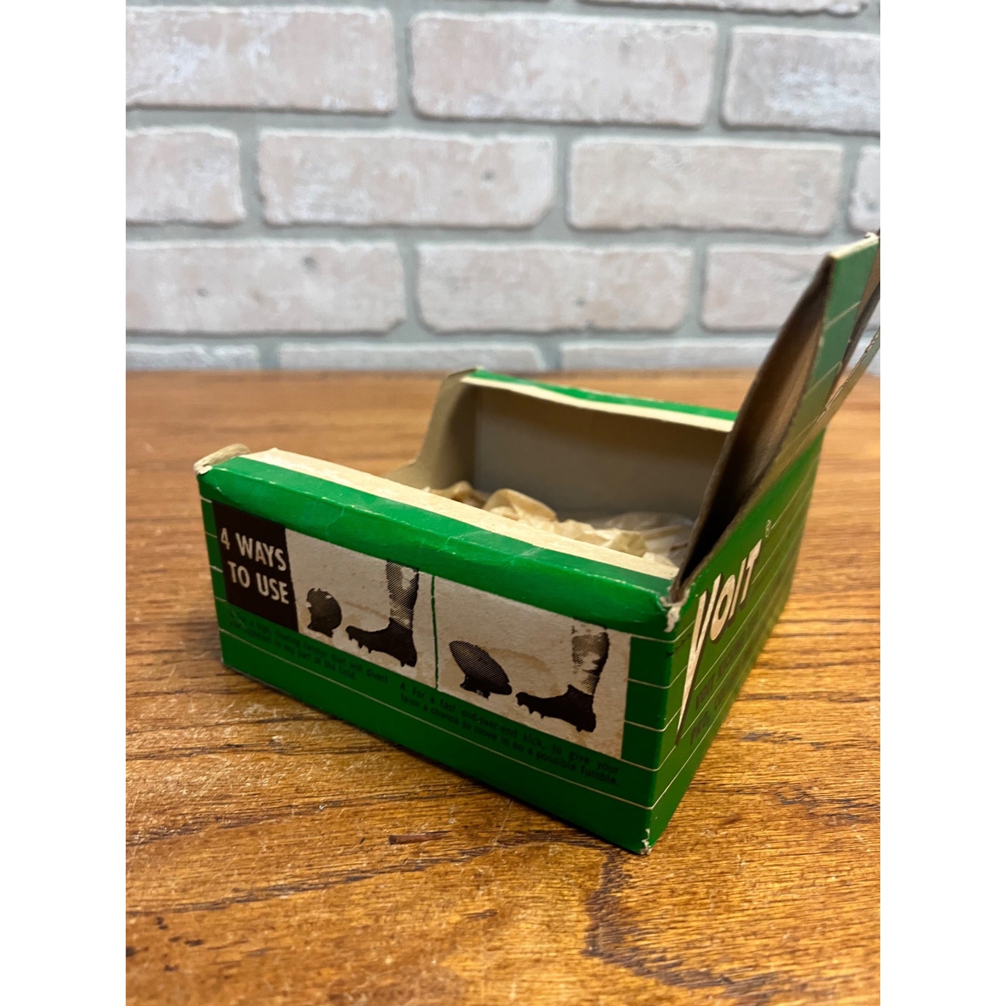 Vintage 1960s Voit Football Kicking Tee Plastic in Store Display Box VT300 - As-Is