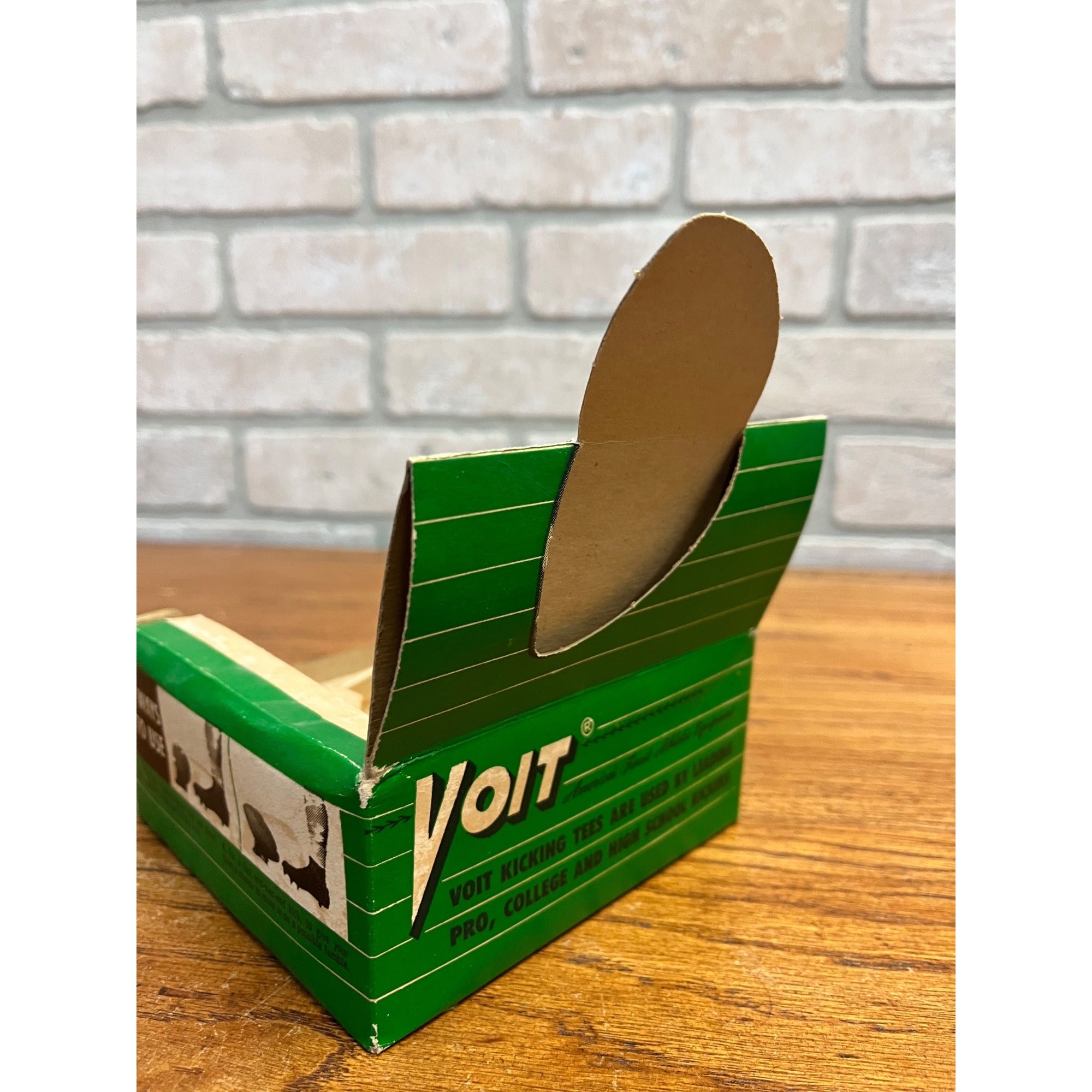 Vintage 1960s Voit Football Kicking Tee Plastic in Store Display Box VT300 - As-Is