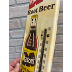 Vintage Mason's Root Beer Thermometer Advertising Sign Soda 16"