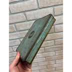 Vintage 1920s Omar Cigarettes Turkish Blend Tobacco Tin Hinged 8.5" x 6"