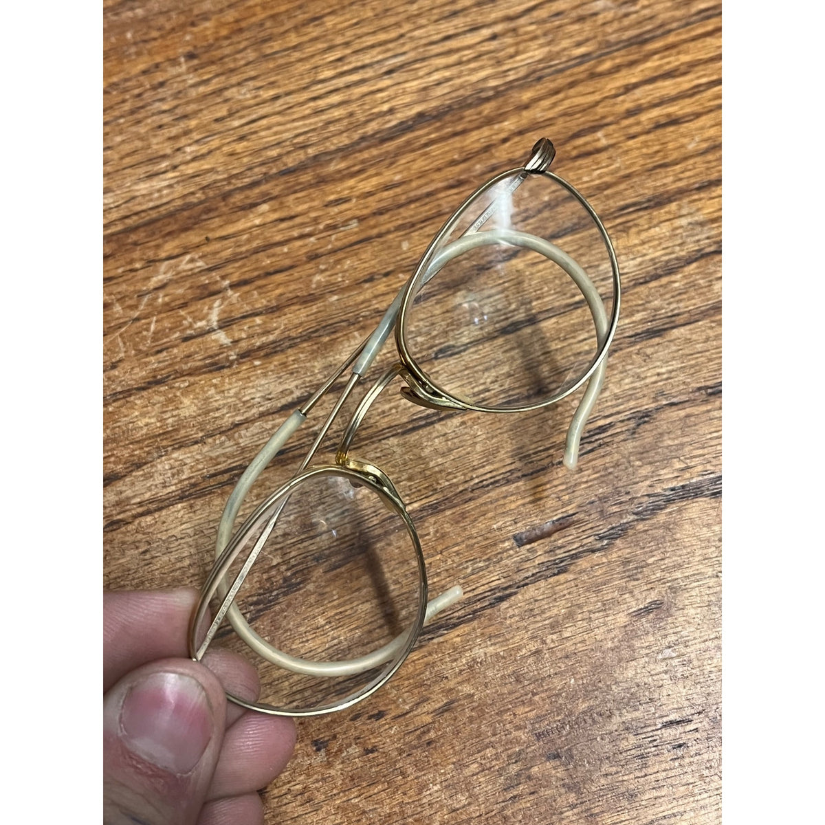 Vintage ArtCraft Ful-Vue Eyeglass Frames 1/10 12K Gold Filled + Case Beaver Dam WI