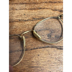 Vintage ArtCraft Ful-Vue Eyeglass Frames 1/10 12K Gold Filled + Case Beaver Dam WI