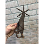 Antique 19th c. Hand Forged Iron Cowboy Spur Rowel Western Vaquero Ranch 1800s
