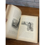Antique 1878 Picturesque Europe Vol. II Hardcover Book Illustrated -- As-Is