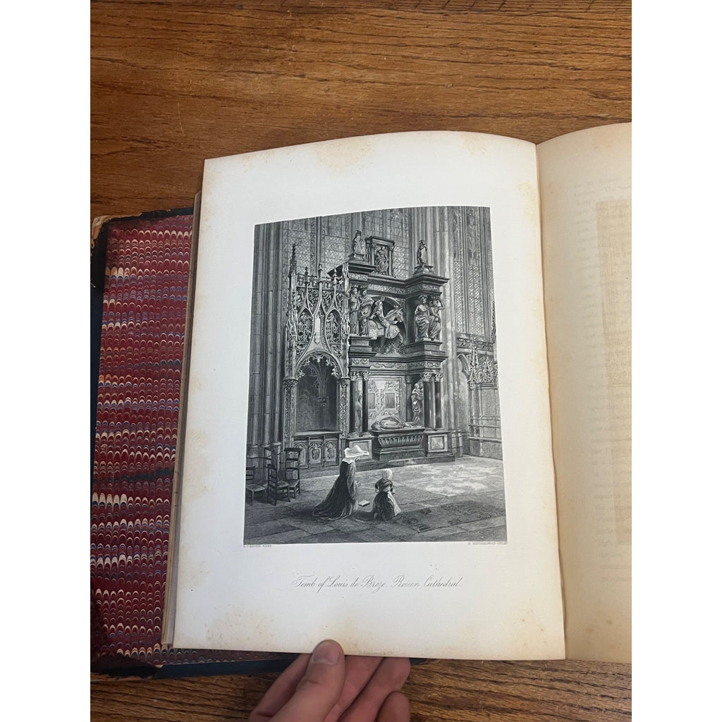 Antique 1878 Picturesque Europe Vol. II Hardcover Book Illustrated -- As-Is