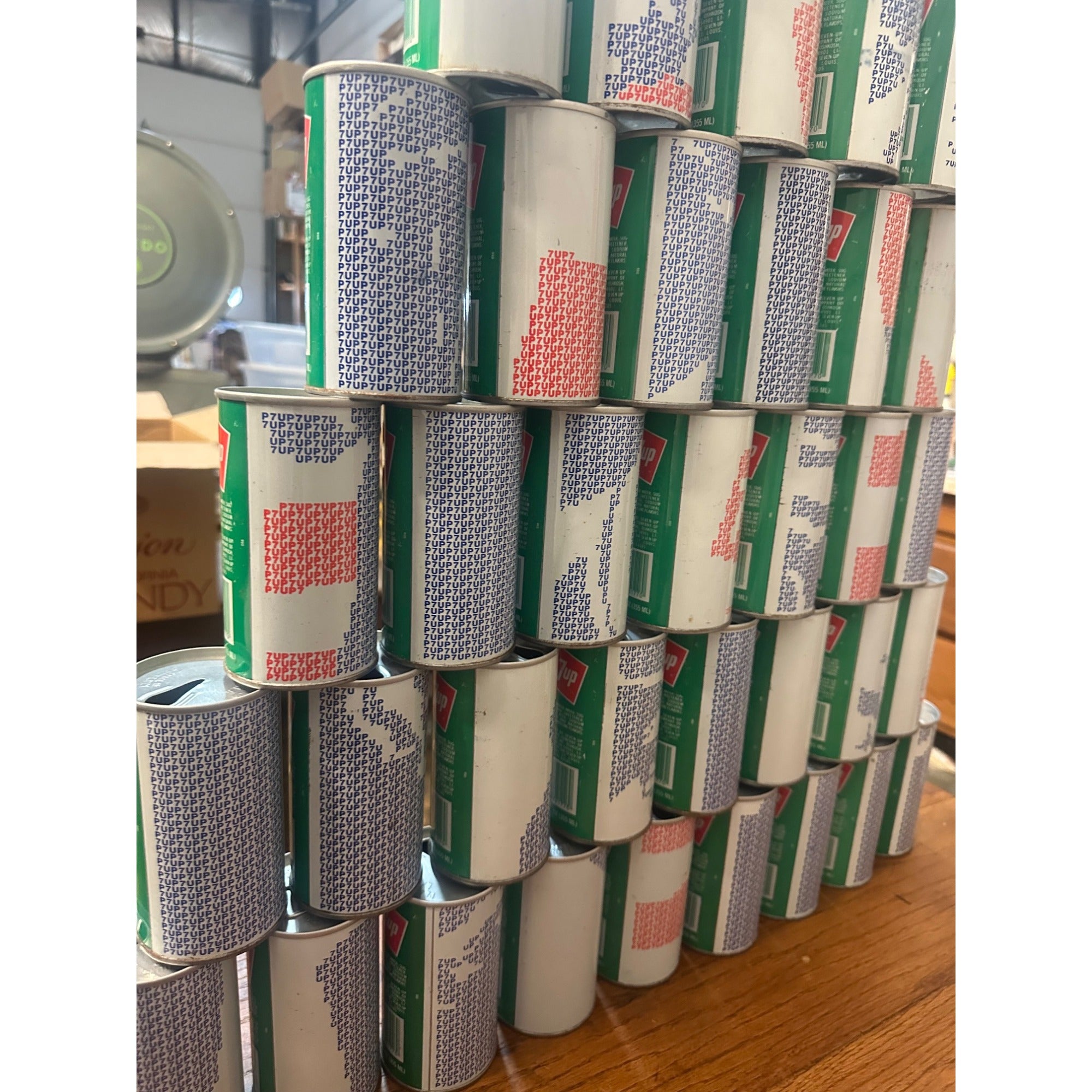 Vintage Lot Seven-Up 7UP Soda Cans Bicentennial (41) State Cans United We Stand