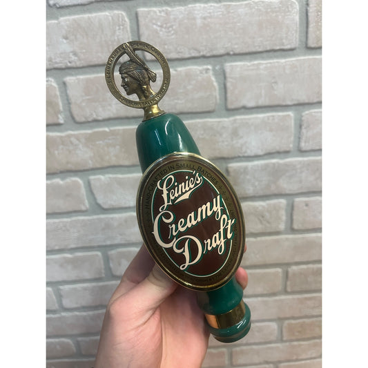 Vintage Leinenkugels Leinies Creamy Draft Beer Tap Handle