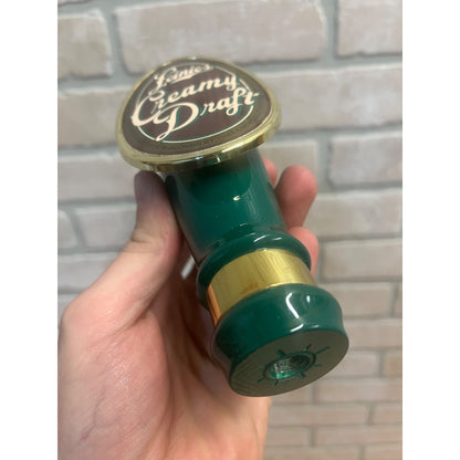 Vintage Leinenkugels Leinies Creamy Draft Beer Tap Handle