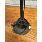 Antique Greist Mfg. Co. Desk Table Light Lamp Table Adjustable As-Is For Restoration