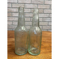 Pair Pre-Pro Val Blatz Brewing Company Milwaukee Vintage Aqua Blue Beer Bottle
