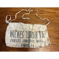 Vintage Wickes Lumber Co. Forest Junction Wisconsin Canvas Cloth Nail Apron WI